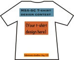 MSA-SC T-shirt contest for students