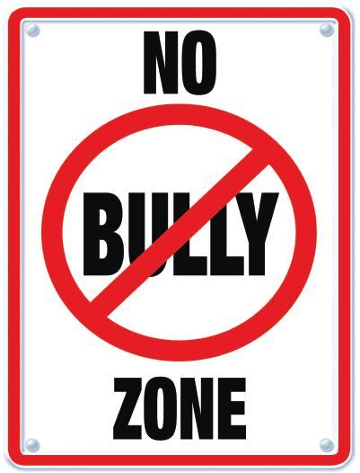 Anti-bullying poster: MSA-SC is a No Bully Zone