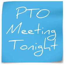 PTO Meeting tonight